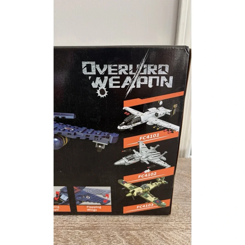 NEW Harrier Jet Brick Blocks Military Bricks Block Building Toys 295 Pieces NIB